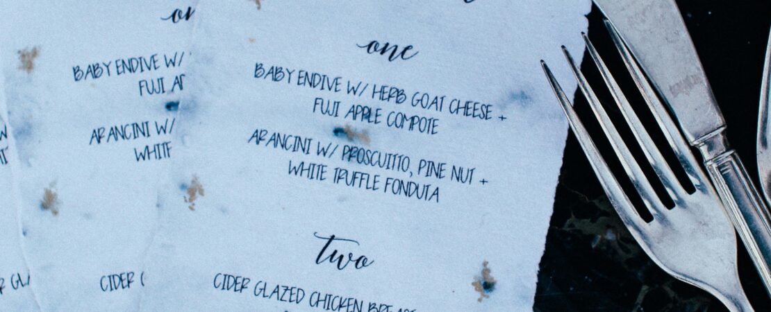 Menu Community Goods